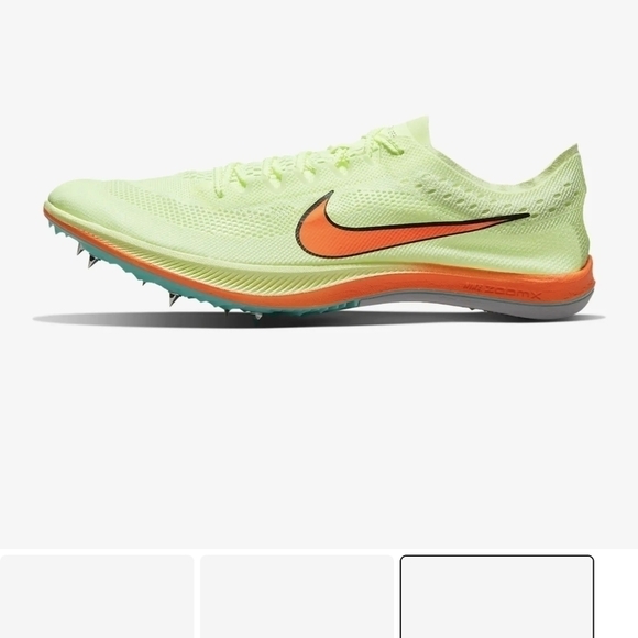Nike ZoomX Dragonfly Track and Field Shoes with Spike in Barely Volt Size 15 NWT - Picture 8 of 15